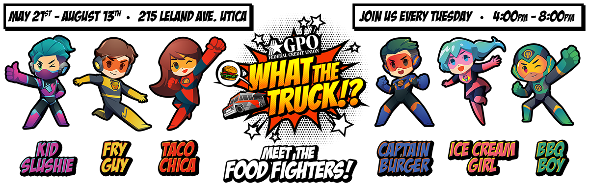 What The Truck!? Meet The Food Fighters!