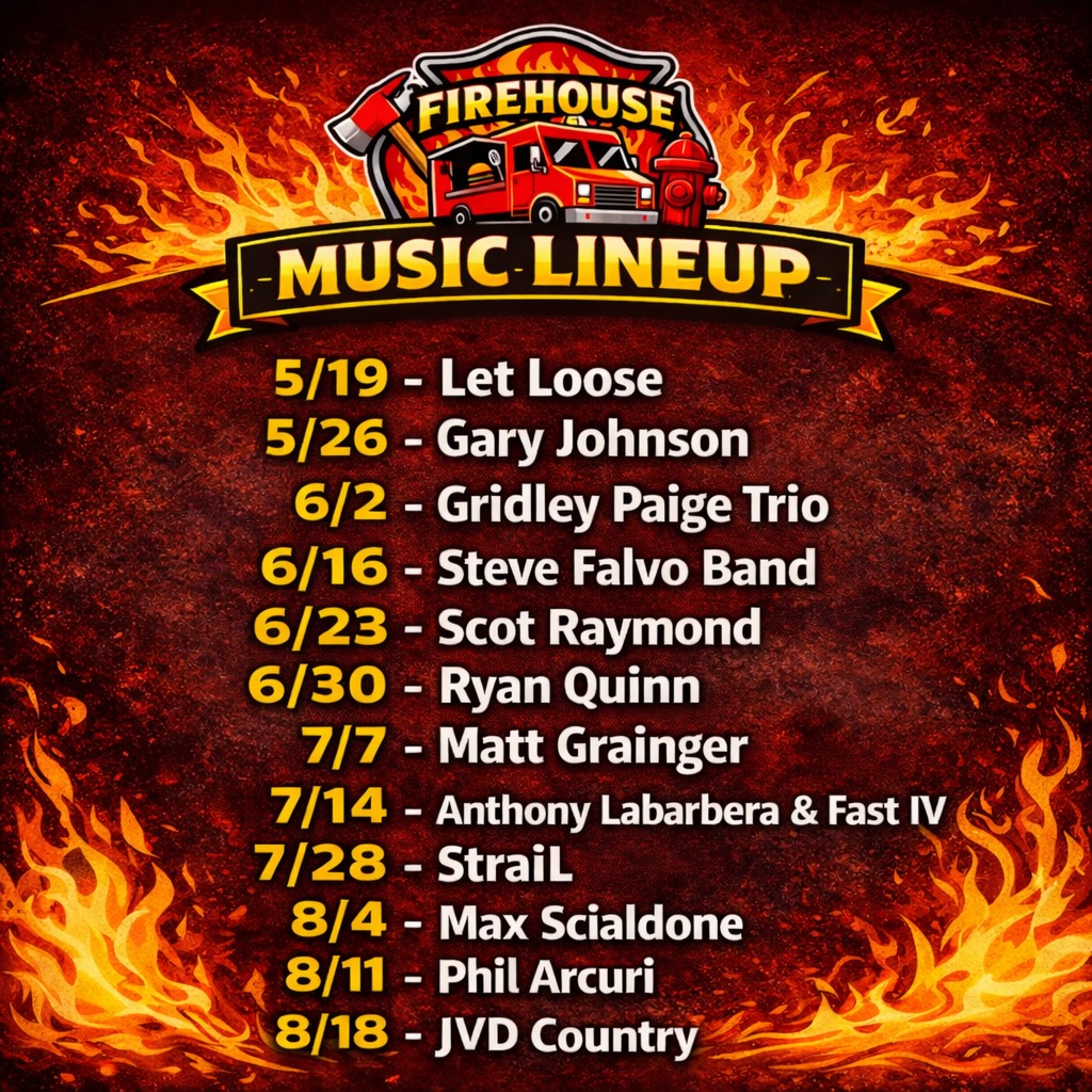 Firehouse Food Truck Series Music Lineup