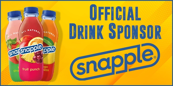 Snapple – Official Drink Sponsor